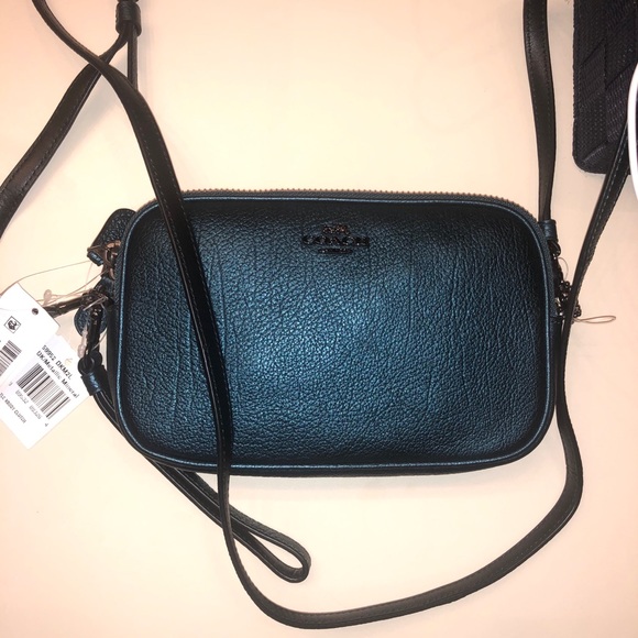 Coach Handbags - Coach metallic crossbody